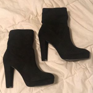 Nine West Black Booties